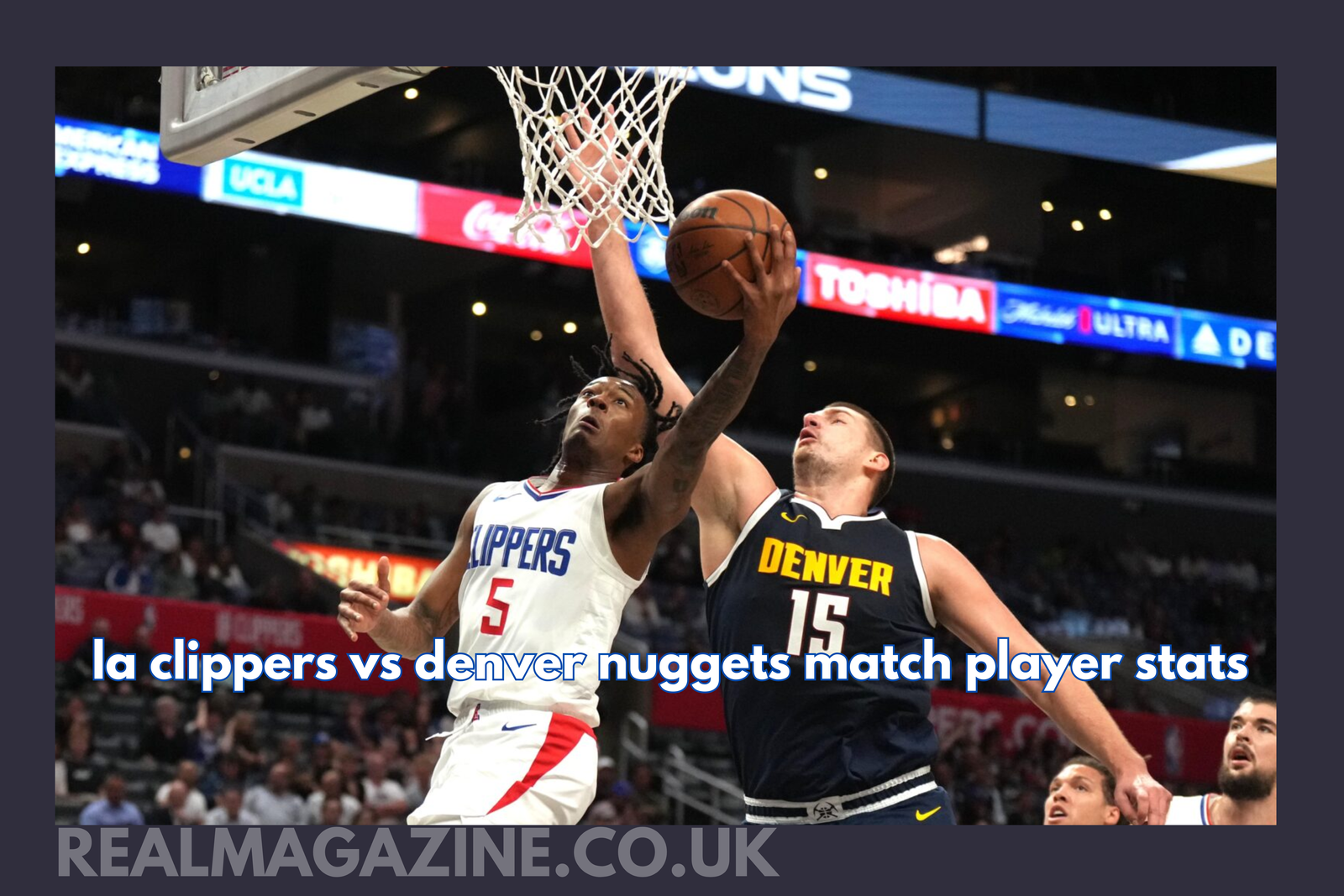 la clippers vs denver nuggets match player stats